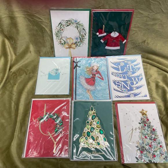 Papyrus Hand-Crafted Holiday Card Collection with Keepsake Box - Set of 24, NWOT - Picture 5 of 10